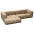 Hoekbank Oriane Links Beige 