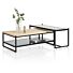 Salontafel Modali Hoog 100x38 Cm Glas
