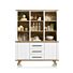 Jardin, Buffet 160 Cm - 2-Deuren + 3-Laden + 9-Niches - Wit