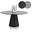Eetkamertafel Arabax Ovaal 150x120 Cm Lichtgrijs