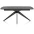 Uitschuiftafel Padova 180(+60)x90 Cm Antraciet