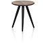 Maze, Salontafel Rond 40 Cm - Hoogte 46 Cm - Burned Oak