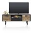  Avalon, Dressoir 230 Cm - 4-Deuren + 1-Lade + 1-Glasdeur (+ LED) - Driftwood