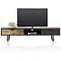  Avalon, Tv-Dressoir 160 Cm - 2-Laden + 1-Niche - Driftwood