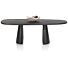 Eetkamertafel Arawood Teardrop 240x120 Cm Zwart