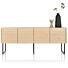 Dressoir Carving 210 Cm Natural