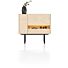 Modali, Highboard 130 Cm - 1-Deur + 1-Lade + 1-Klep (+ LED) - Natural