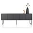 Dressoir Carving 240 Cm Castle Black