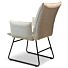 Eetkamerstoel Ivory Met Armleuning Beige 