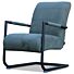  H&H Industriële Fauteuil Angelica Zwart Frame Groen