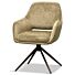  Armstoel Roan Beige Draaibare Poot Beige