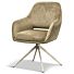  Armstoel Roan Beige Draaibare Poot Beige