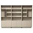 Boekenkast Eco Line 4 Vaks Taupe