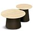 Salontafelset Kate Travertine