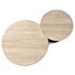 Salontafelset Kate Travertine