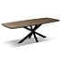Eettafel Robijn Eikenhout Spin Frame Anodic Brown