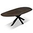 Eettafel Stone HPL Bruin 