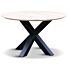  Tafel Joost Rond Eiken Wit 