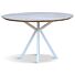 Tafel Joost Rond Eiken Wit 