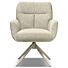 Armstoel Jessie Lodge Linnen Beige Poot