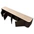 TV- Meubel Axel 240xm New Brown Met Travertin Top