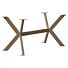 Eettafel Vancouver Vlinderpoot Anodic Brown
