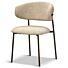 Eetkamerstoel Mick Beige & Anodic Brown Frame