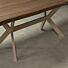 Eettafel Vancouver Vlinderpoot Anodic Brown