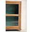 Kast Almirah Oud Hout Met Glas 