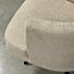 Draaistoel Glasgow Beige Hotel Chique 