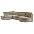 U-Bank Claud Taupe Rond