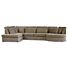 U-Bank Claud Taupe Rond