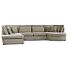U-Bank Claud Taupe Rond