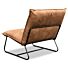 Lounge Fauteuil Elton Cognac