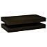  Salontafel Bink Zwart Eiken Fineer 70cm