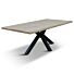 Tafel Met Matrix Poot Ramon Zwart Eiken 4cm