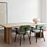 Eetkamerstoel Ode Wit Facet Olive 53