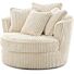 Fauteuil Luciria beige 