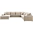  Hoekbank Rovella Beige Links