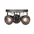 LABEL51 Spot Moto - Burned Steel - Metaal - 3 Lichts