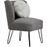 Fauteuil Maud Antraciet