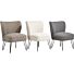 Fauteuil Maud Antraciet