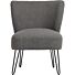 Fauteuil Maud Antraciet