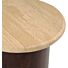 Salontafel New York Ø78cm Mangohout Travertine 