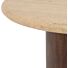 Salontafel New York Ø78cm Mangohout Travertine 