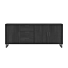 Pavie, Dressoir 240 Cm - 3-Deuren + 3-Laden - Castle Black