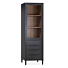 Vitrinekast Gamma  1 deur 4 lades 