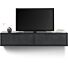 TV-meubel Verdio 161 cm zwart