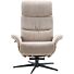 IN.HOUSE Relaxfauteuil Hintas M Beige Hout