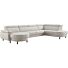 Hoekbank Rigas beige groen memory foam HR zitting rechts